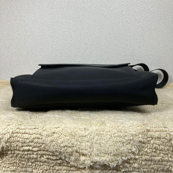 Longchamp Planetes Black Crossbody Nylon & Leather Bag - Picture 9 of 13